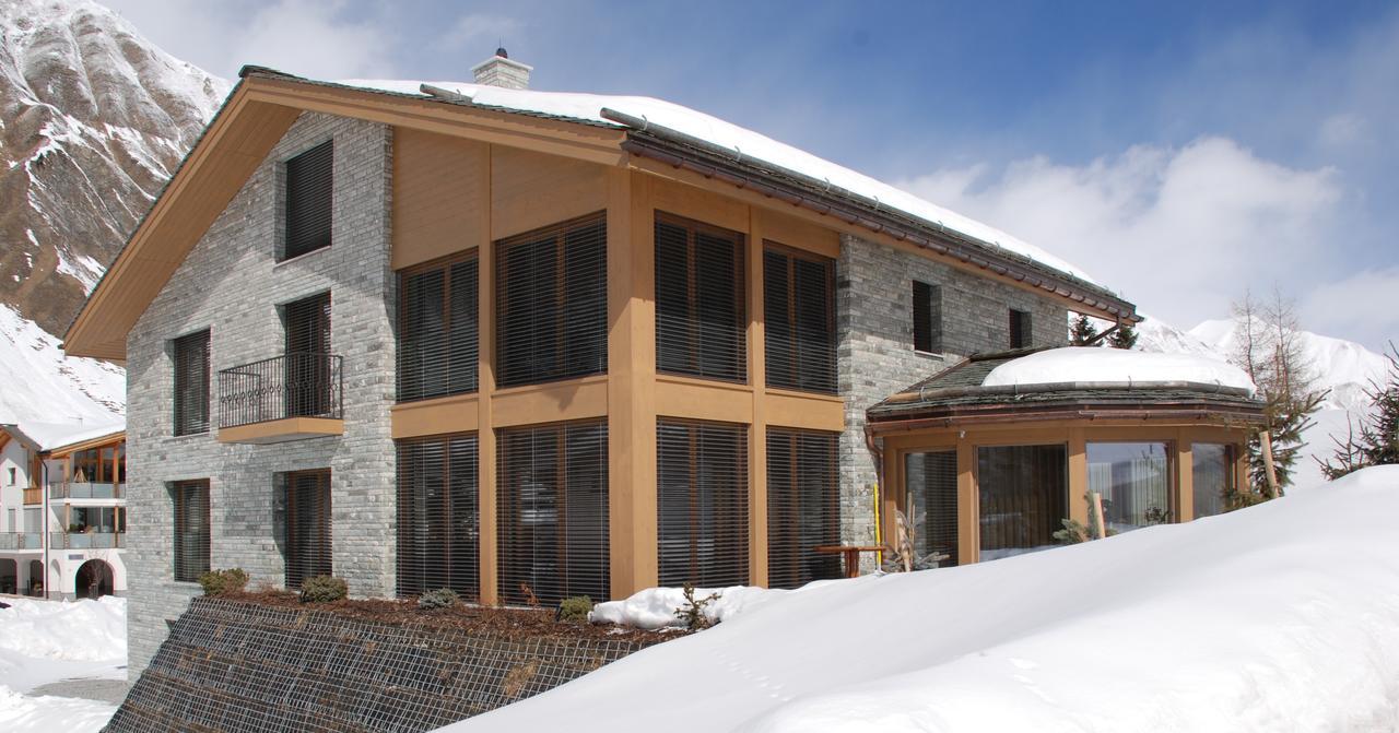 Grischuna Mountain Lodge Samnaun Buitenkant foto